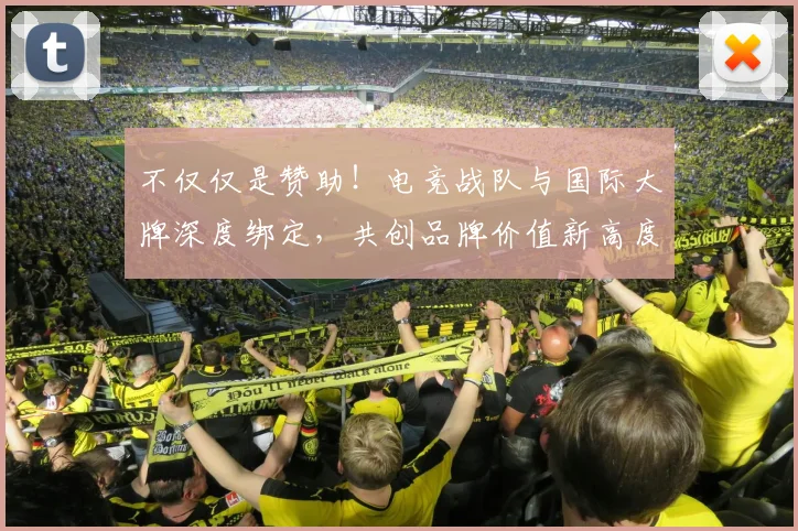 不仅仅是赞助!电竞战队与国际大牌深度绑定,共创品牌价值新高度